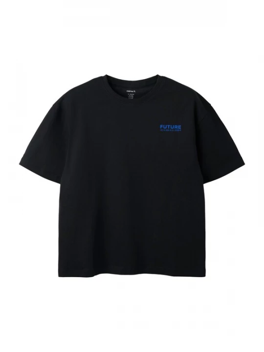 Foto van product NAME IT Shirt 'NKMLIMAR' royal blue / koningsblauw / zwart / wit