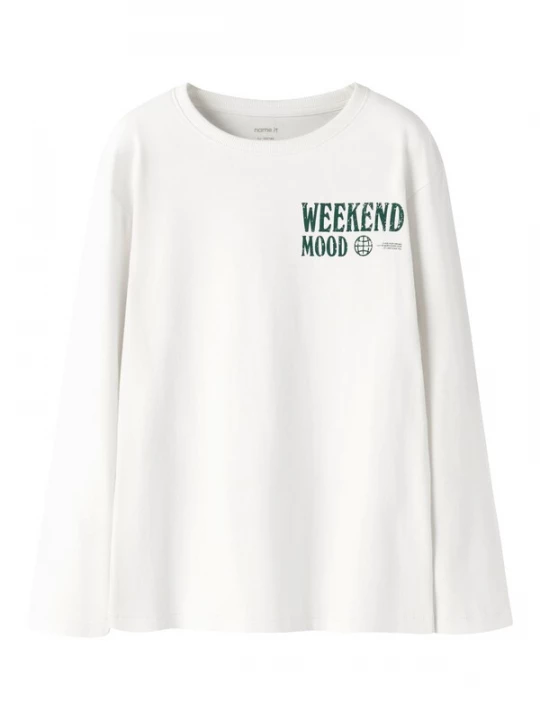 Foto van product NAME IT Shirt 'NKMLowen' citroen / donkergroen / rosa / wit