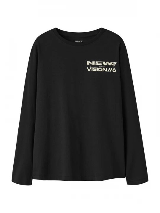 Foto van product NAME IT Shirt 'NKMLowen' geel / donkergroen / vuurrood / zwart