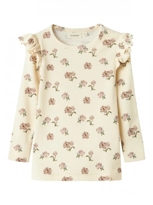Foto van product NAME IT Shirt 'NMFGavo' champagne / lichtblauw / groen / donkerrood