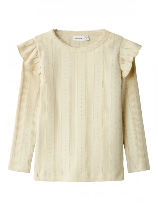 Foto van product NAME IT Shirt 'NMFJulia' beige