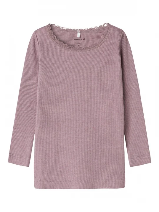 Foto van product NAME IT Shirt 'NMFKab' mauve