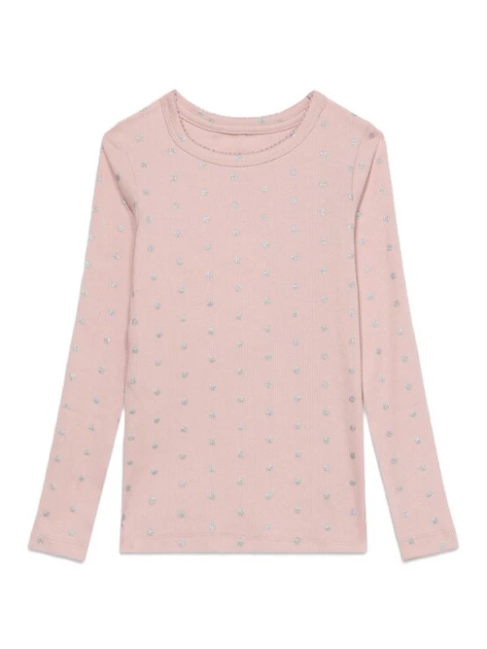 Foto van product NAME IT Shirt 'NMFLONA' pruim / zilver