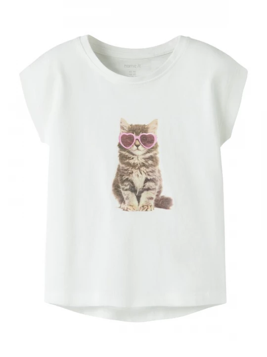 Foto van product NAME IT Shirt 'NMFVotia' taupe / antraciet / lichtroze / wit
