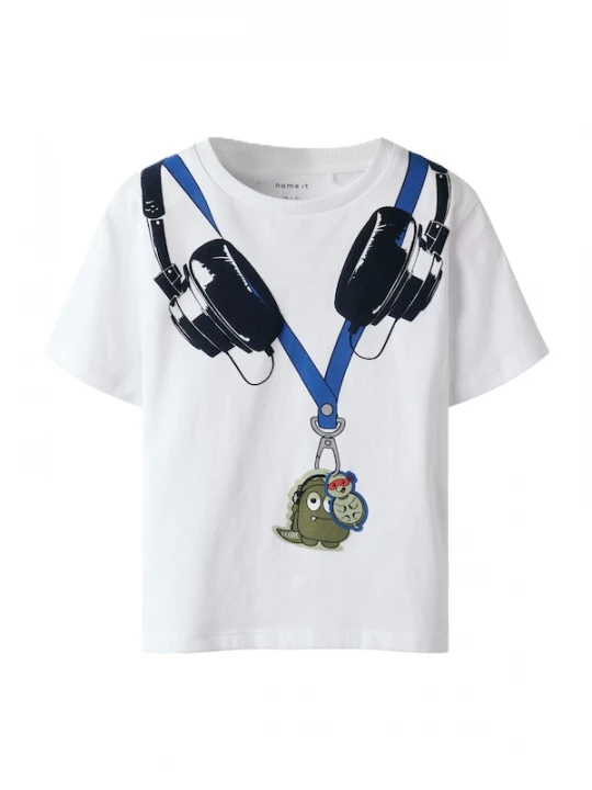 Foto van product NAME IT Shirt 'NMMHENNI' blauw / marine / olijfgroen / wit
