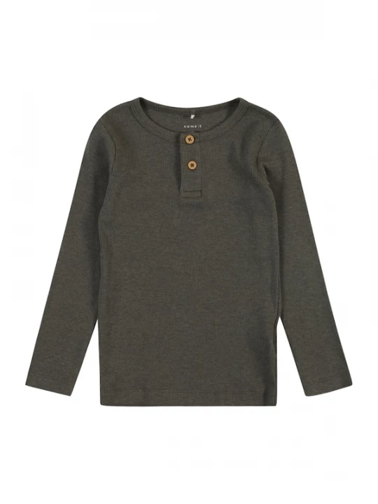 Foto van product NAME IT Shirt 'NMMKab' donkergroen