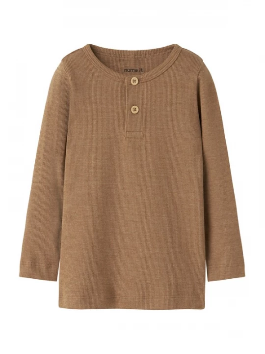 Foto van product NAME IT Shirt 'NMMKab' karamel