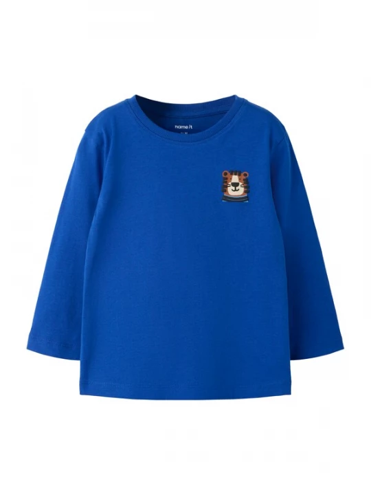 Foto van product NAME IT Shirt 'NMMLUCCAN' crème / blauw / bruin / zwart