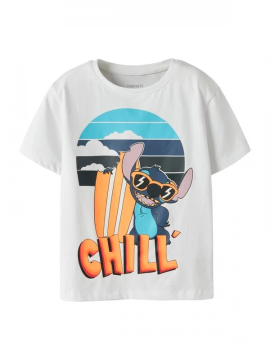 Foto van product NAME IT Shirt 'NMMMAMBA' navy / royal blue / koningsblauw / oranje / wit