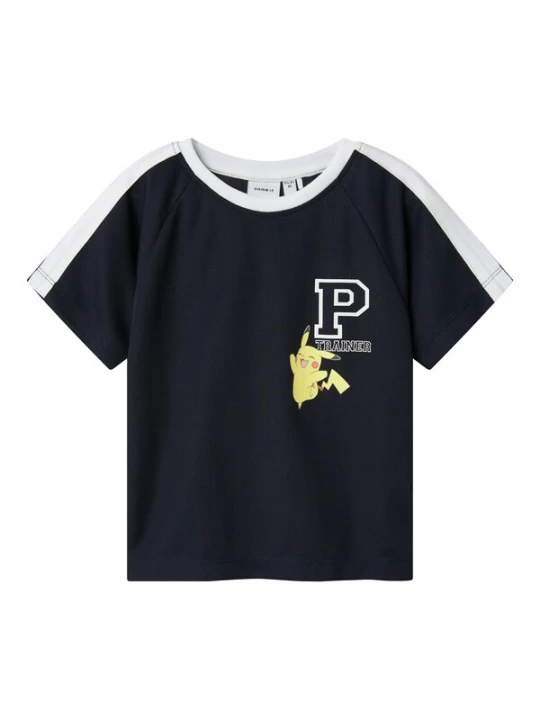 Foto van product NAME IT Shirt 'NMMMANAK POKEMON' navy / turquoise / geel / wit