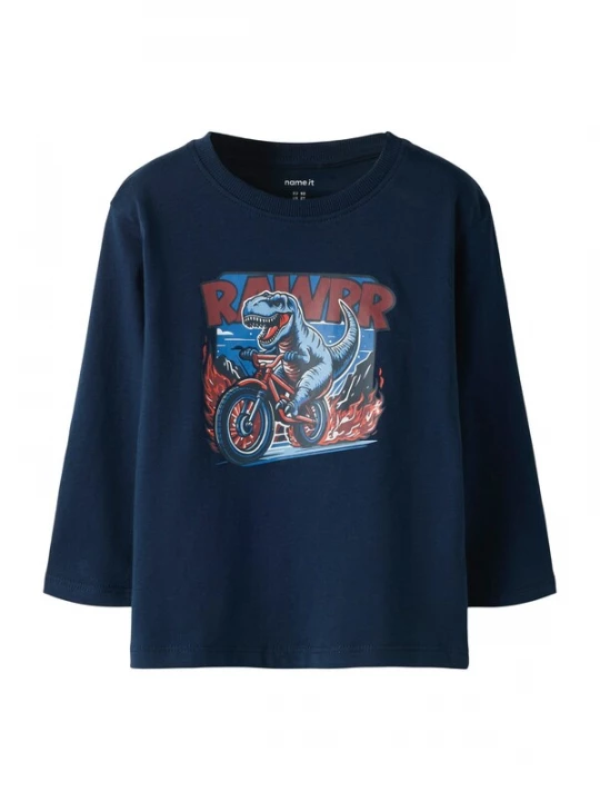 Foto van product NAME IT Shirt 'NMMVELDO' blauw / navy / rood