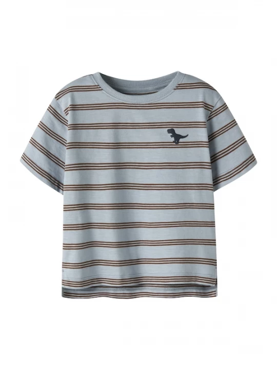 Foto van product NAME IT Shirt 'NMMVoby' opaal / donkerbruin