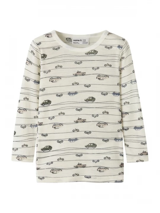 Foto van product NAME IT Shirt 'NMMWang' gemengde kleuren / wolwit