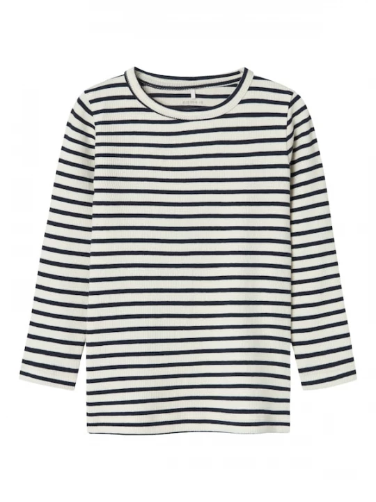 Foto van product NAME IT Shirt 'NMNBani' saffier / wit