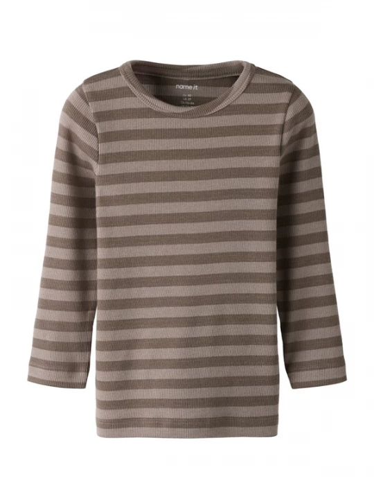 Foto van product NAME IT Shirt 'NMNBanio' bruin / cappuccino