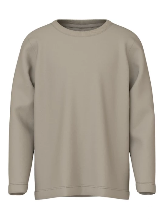 Foto van product NAME IT Shirt 'Vobbo' donkerbeige