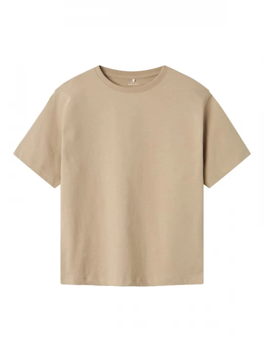 Foto van product NAME IT Shirt 'Vobbo' donkerbeige