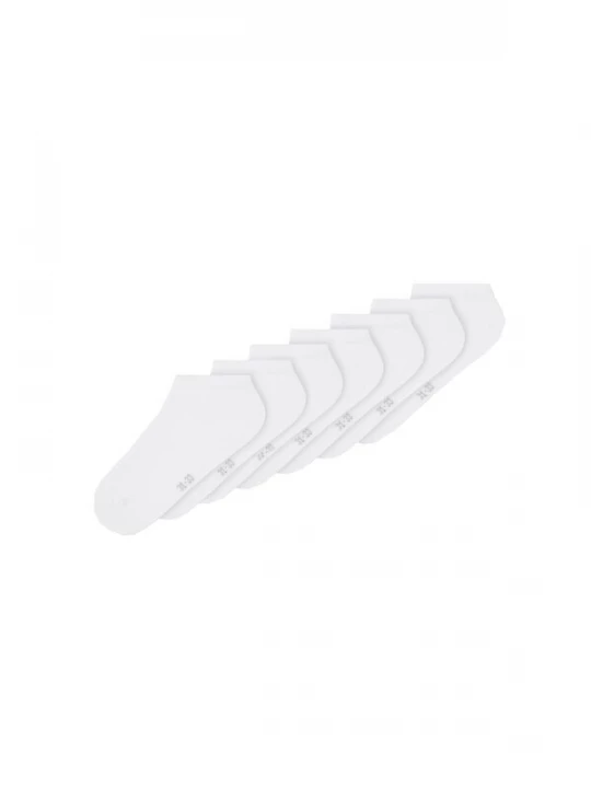 Foto van product NAME IT Sokken 'NKNAncle' stone grey / wit