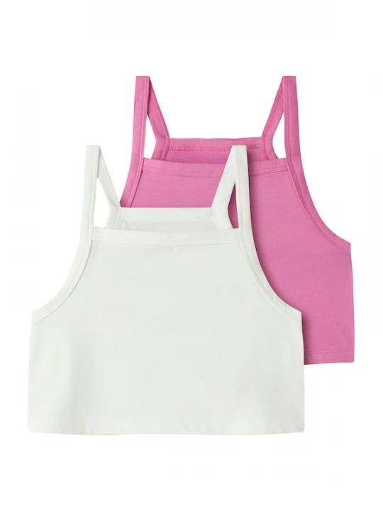 Foto van product NAME IT Top 'NKFVILINA' pink / wit
