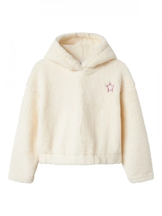 Foto van product NAME IT Trui 'NKFOdette' lichtroze / wit