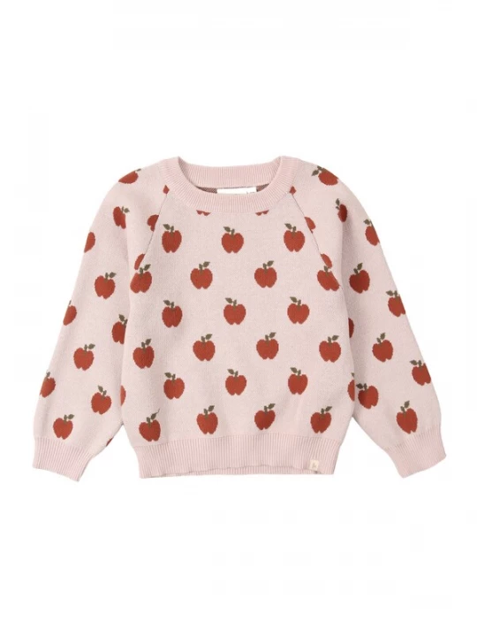 Foto van product NAME IT Trui 'NMFLulio' roestbruin / donkergroen / sering