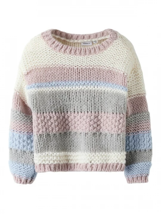 Foto van product NAME IT Trui 'OLINE' gemengde kleuren