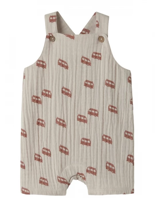 Foto van product NAME IT Tuinbroek 'NBMJEREMY' bruin / taupe