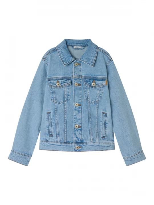 Foto van product NAME IT Tussenjas 'Jagger' blauw denim