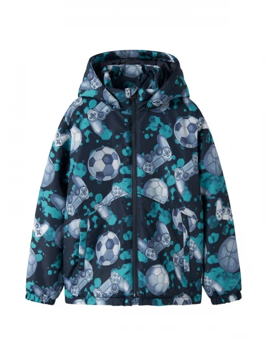 Foto van product NAME IT Tussenjas 'NKMMax' marine / saffier / opaal / cyaan blauw