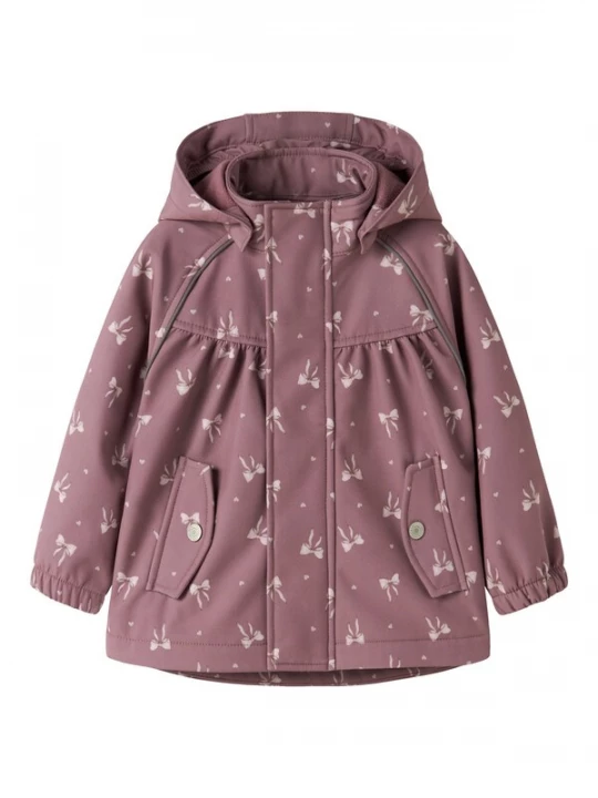 Foto van product NAME IT Tussenjas 'NMFALFA08' bessen / wit