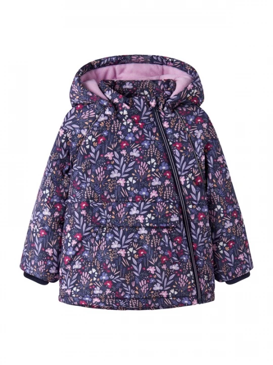 Foto van product NAME IT Winterjas 'NMFMICCO' donkerblauw / sering / rosa / grenadine