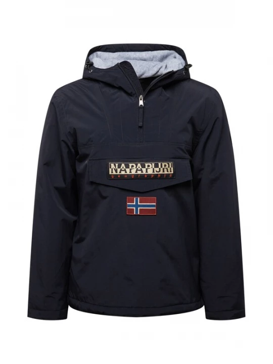 Foto van product NAPAPIJRI Functionele jas 'Rainforest' blauw / goud / donkerrood / zwart