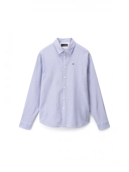 Foto van product NAPAPIJRI Overhemd 'G-TERRA OXFORD' blauw / donkerblauw / wit