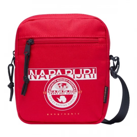 Foto van product NAPAPIJRI Schoudertas ' H-Boussine ' rood / zwart / wit