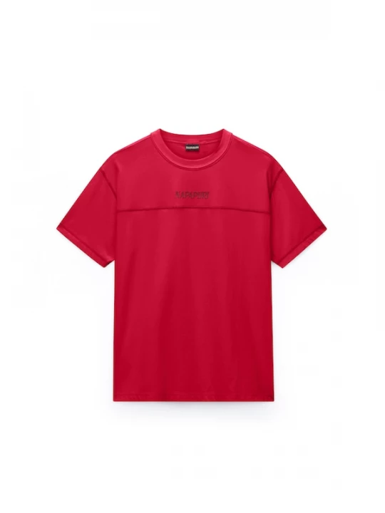 Foto van product NAPAPIJRI Shirt '6C41 - NP MN S-UMBRA SS' rood