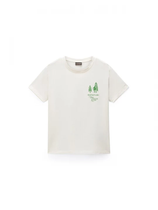 Foto van product NAPAPIJRI Shirt 'Bliss' groen / natuurwit