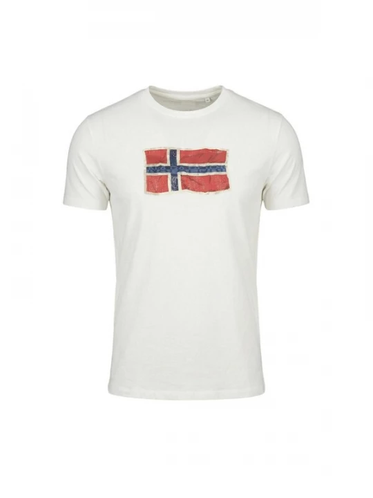 Foto van product NAPAPIJRI Shirt crème / donkerrood
