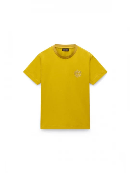 Foto van product NAPAPIJRI Shirt 'Fedaia' safraan / wit