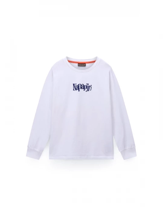 Foto van product NAPAPIJRI Shirt 'Fiemme' navy / geel / wit