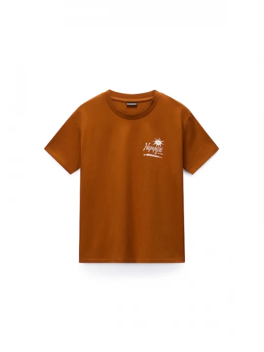 Foto van product NAPAPIJRI Shirt lichtbeige / ombergrijs