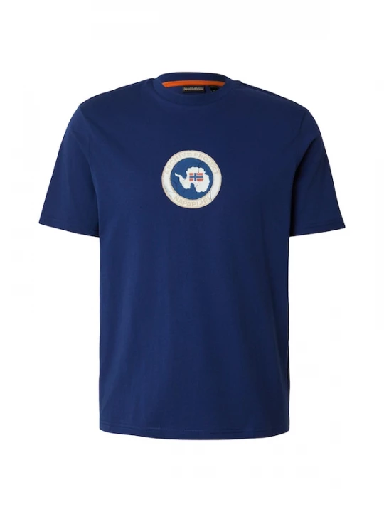 Foto van product NAPAPIJRI Shirt 'PHOS' nude / donkerblauw / rood / wit