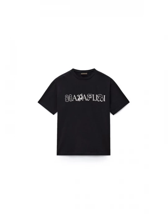 Foto van product NAPAPIJRI Shirt 'S-Acadia' crème / zwart