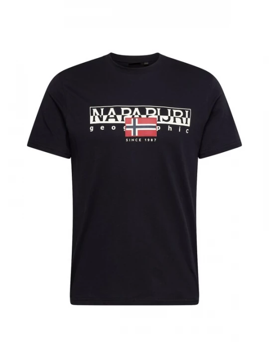 Foto van product NAPAPIJRI Shirt 'S-AYLMER' zwart