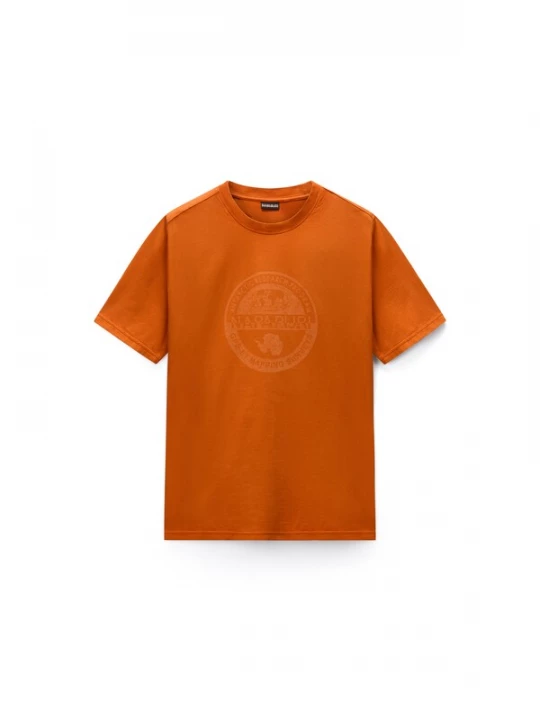Foto van product NAPAPIJRI Shirt 'S-Bollo' mandarijn / kreeft