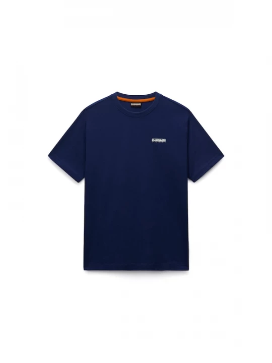 Foto van product NAPAPIJRI Shirt 'S-Flint' donkerblauw / appel / wit