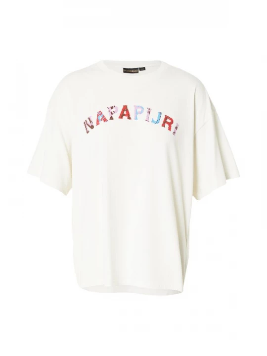 Foto van product NAPAPIJRI Shirt 'S-HYTTE' blauw / oranje / rosa / wit