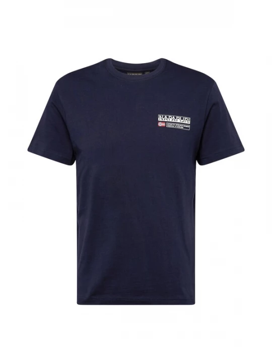 Foto van product NAPAPIJRI Shirt 'S-Kasba' marine / rood / wit