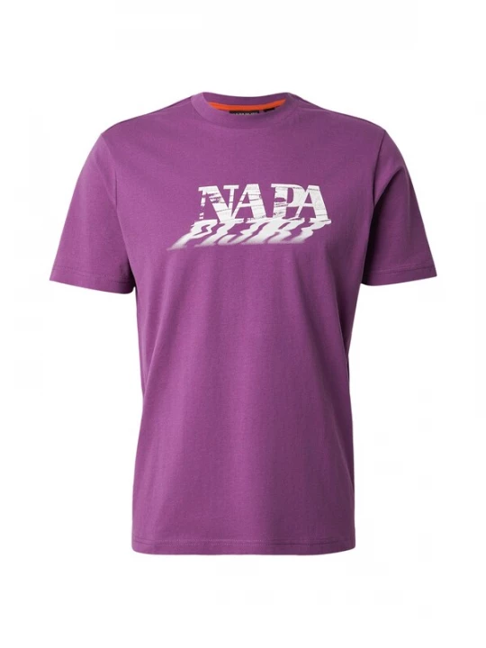 Foto van product NAPAPIJRI Shirt 'S-LODESTAR' lila / wit