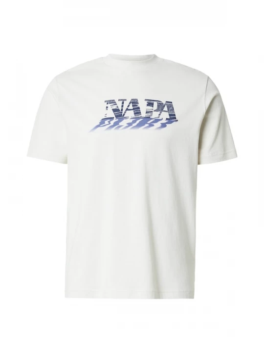 Foto van product NAPAPIJRI Shirt 'S-Lodestar' navy / wit