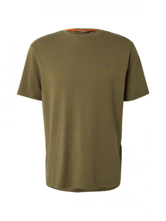 Foto van product NAPAPIJRI Shirt 'S-NEDLES' olijfgroen